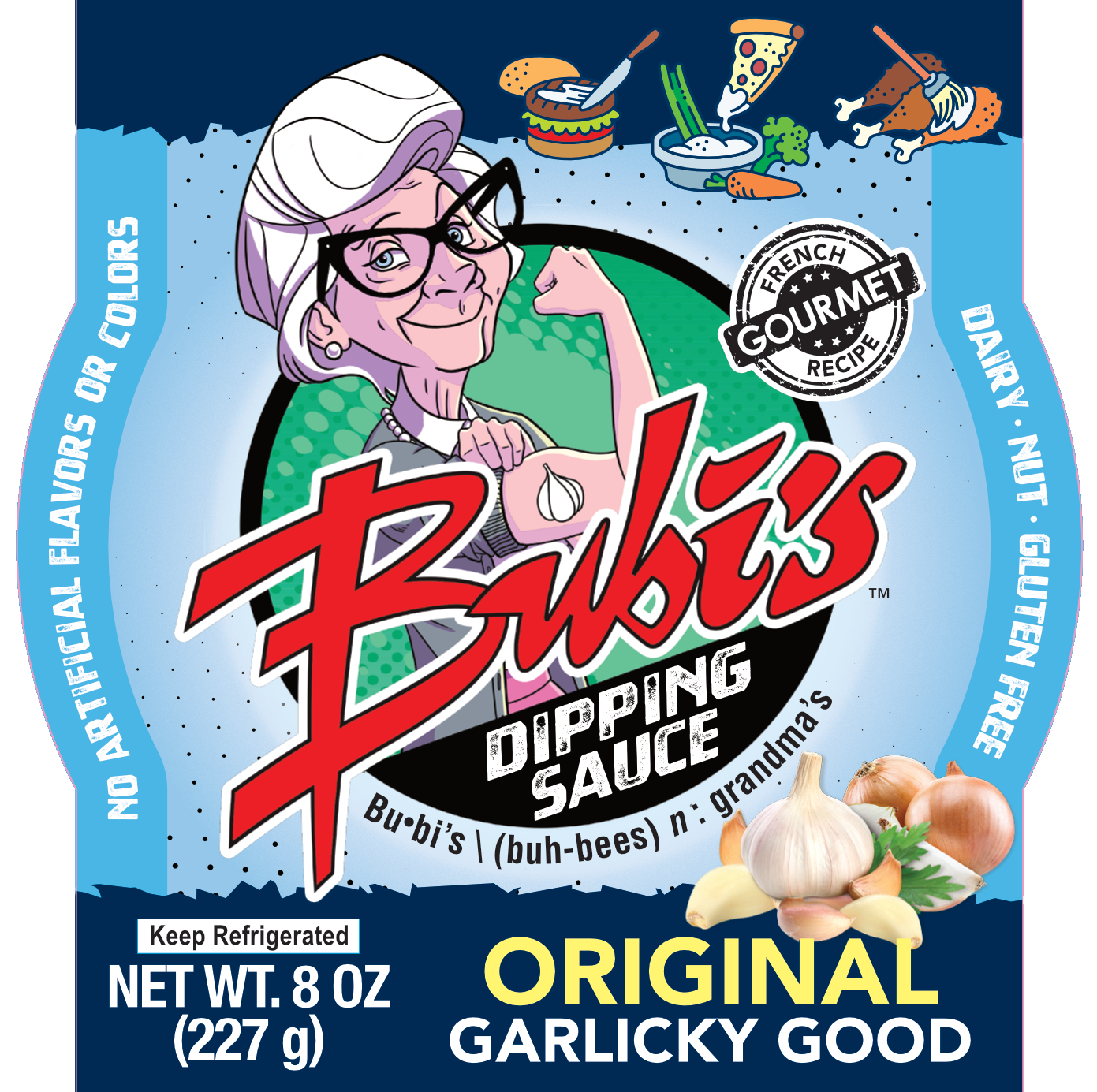 Bubi's Original Garlicky Good Dipping Sauce