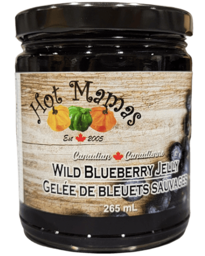 Hot Mamas Wild Blueberry Jelly